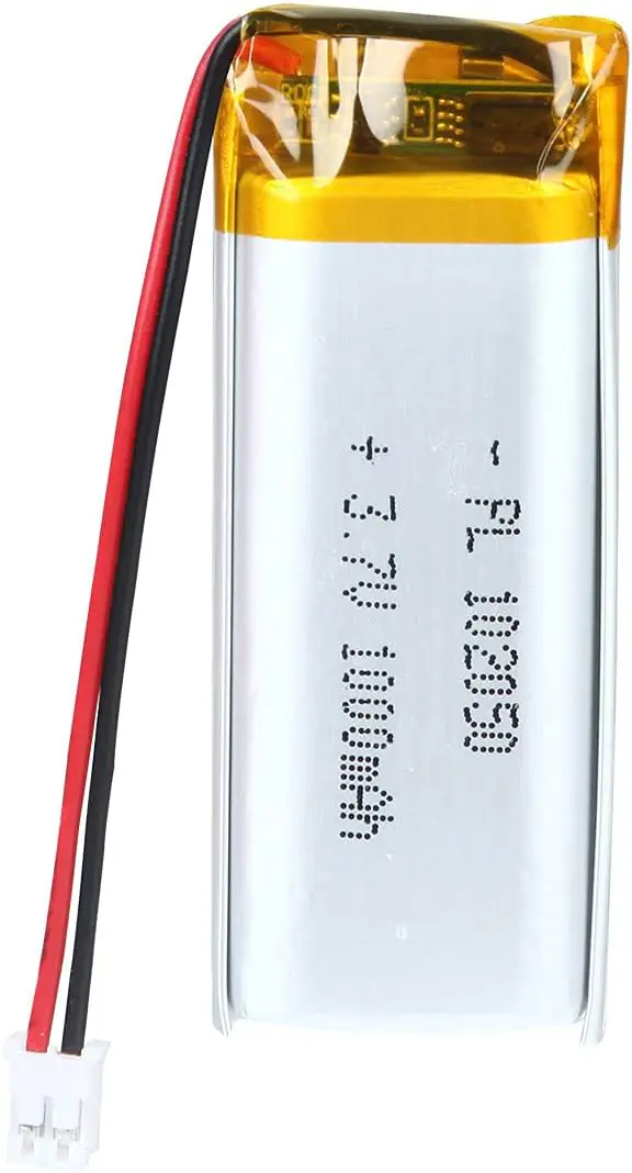 Jeada 1PC 102050 3.7V 1000mAh Polymer Lipo Battery with PCM Rechargeable Battery