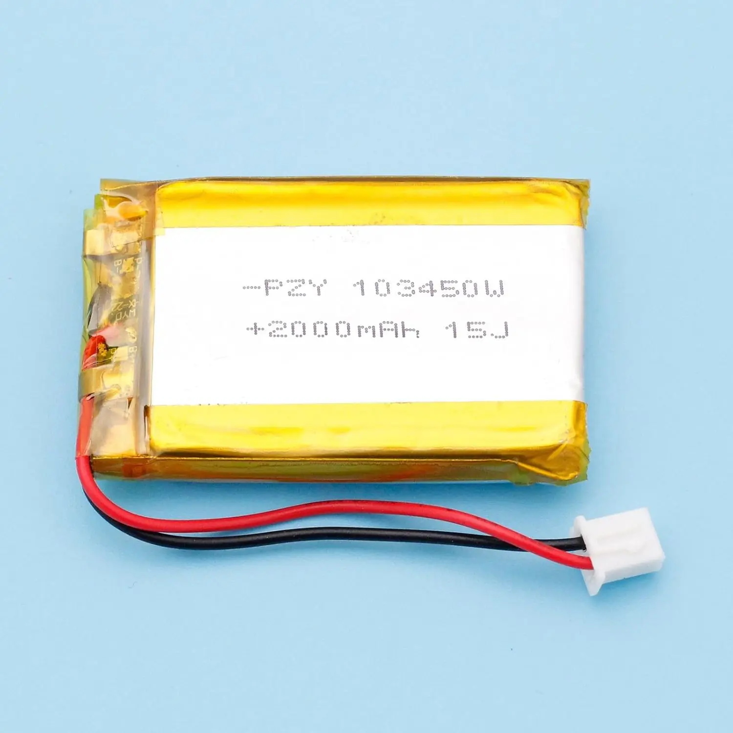 Jeada 1Pcs 103450 3.7V 2000mAh Polymer Lipo Battery with PCM Rechargeable