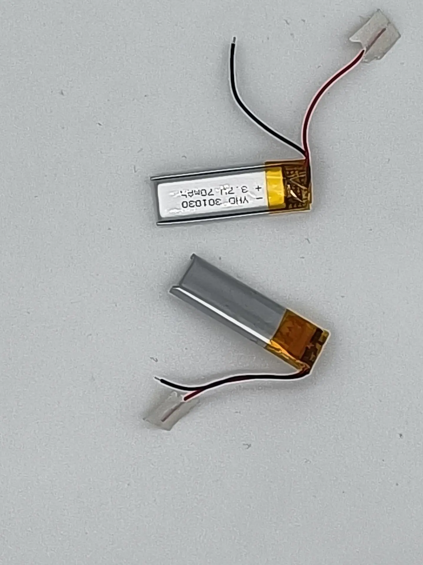 Jeada 2Pcs 3.7V 70mAh 301030 Li PolymerBattery With PCM Rechargeable