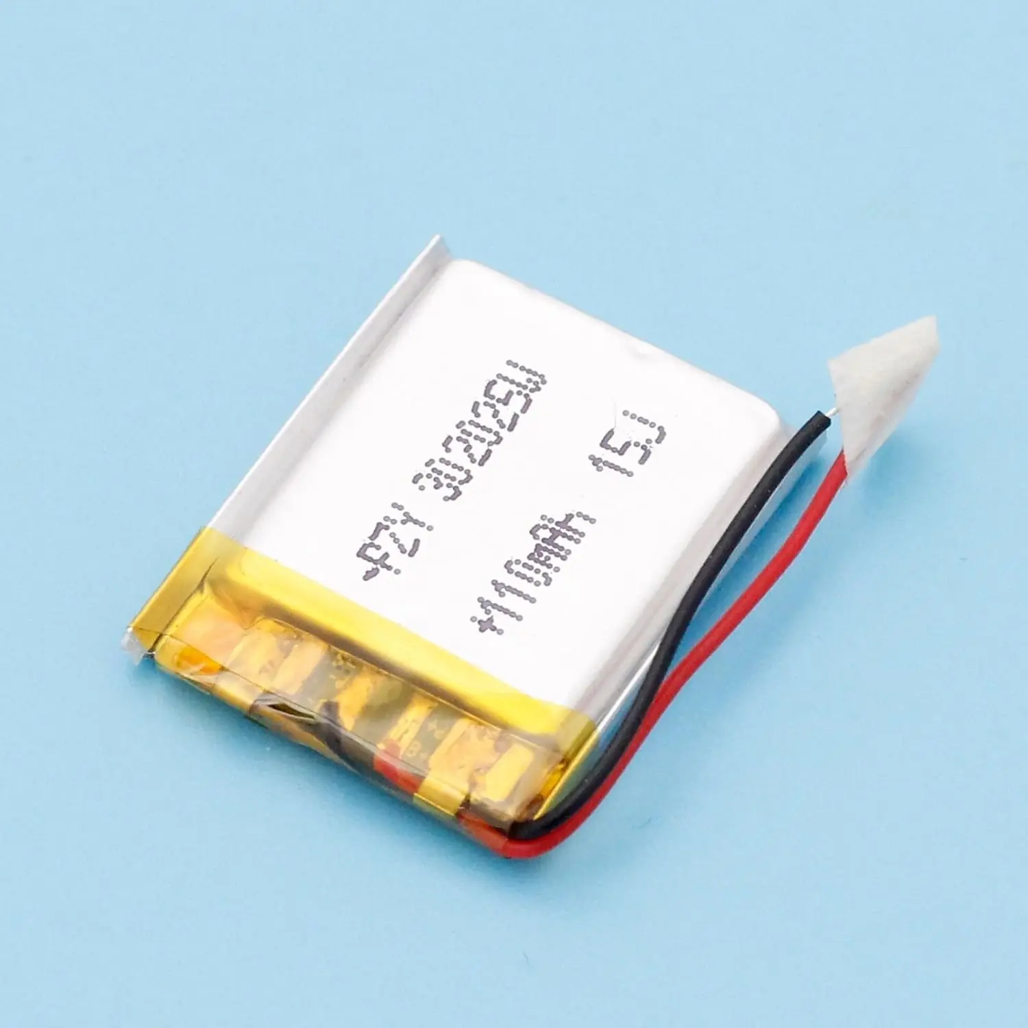 Jeada 2PC 032025 3.7V 110mAh Polymer Lipo Battery with PCM