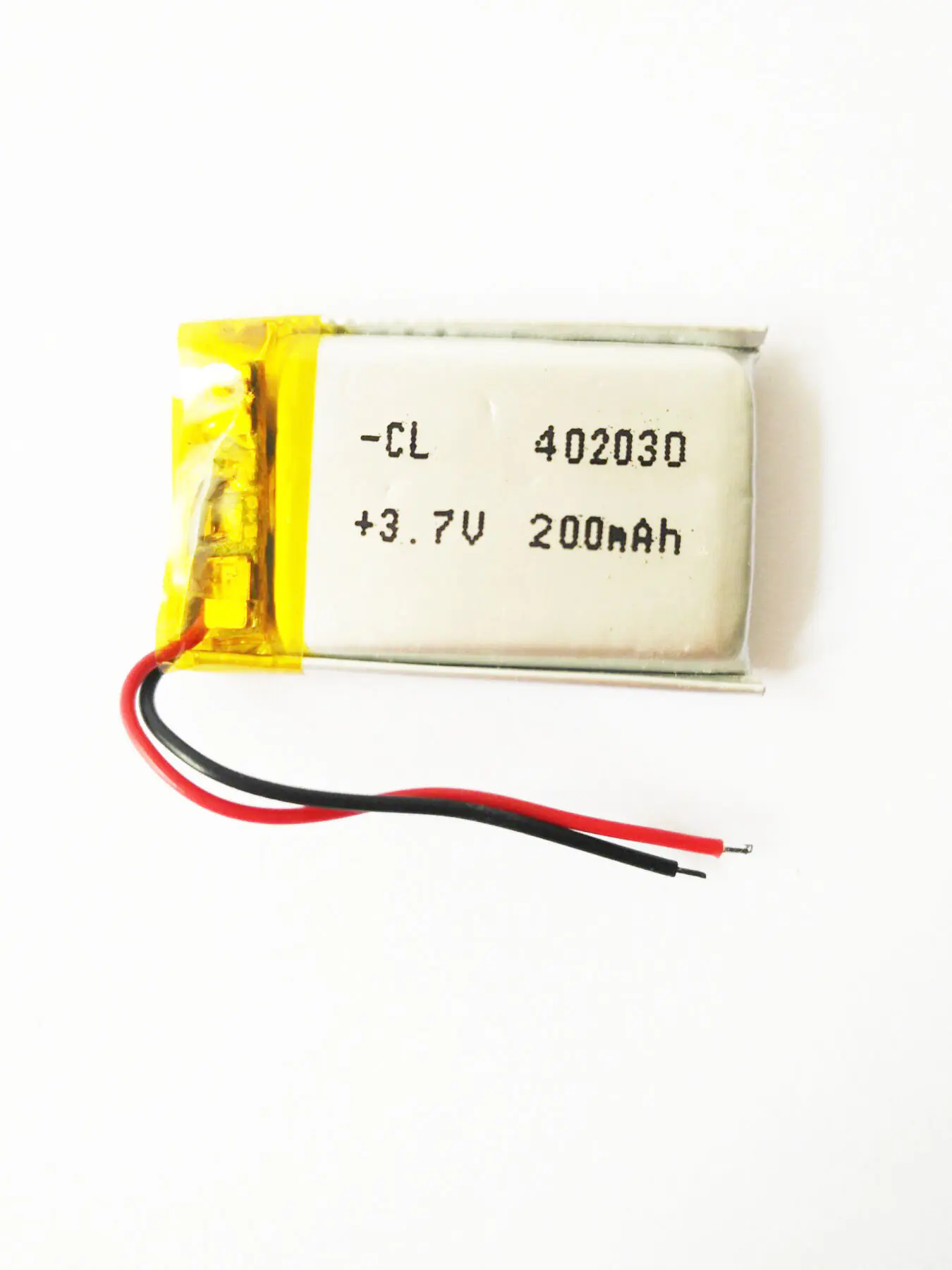 2PCS 3.7V 402030 Polymer Lipo Battery With PCM Rechargeable