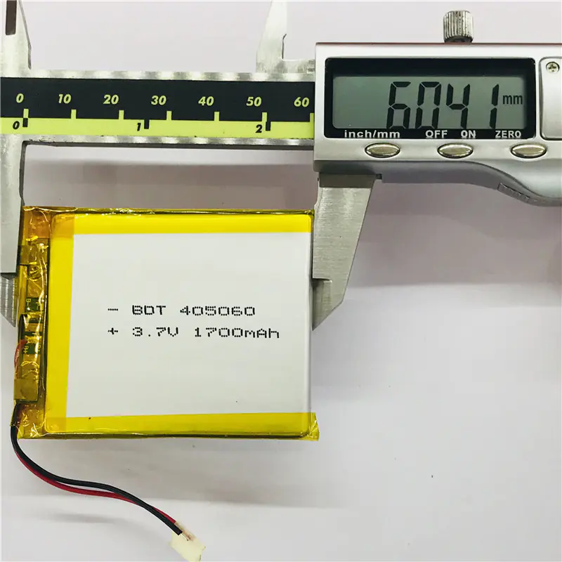 Jeada 1PC 405060 3.7V 1700mAh Polymer Battery with PCM Rechargeable Battery