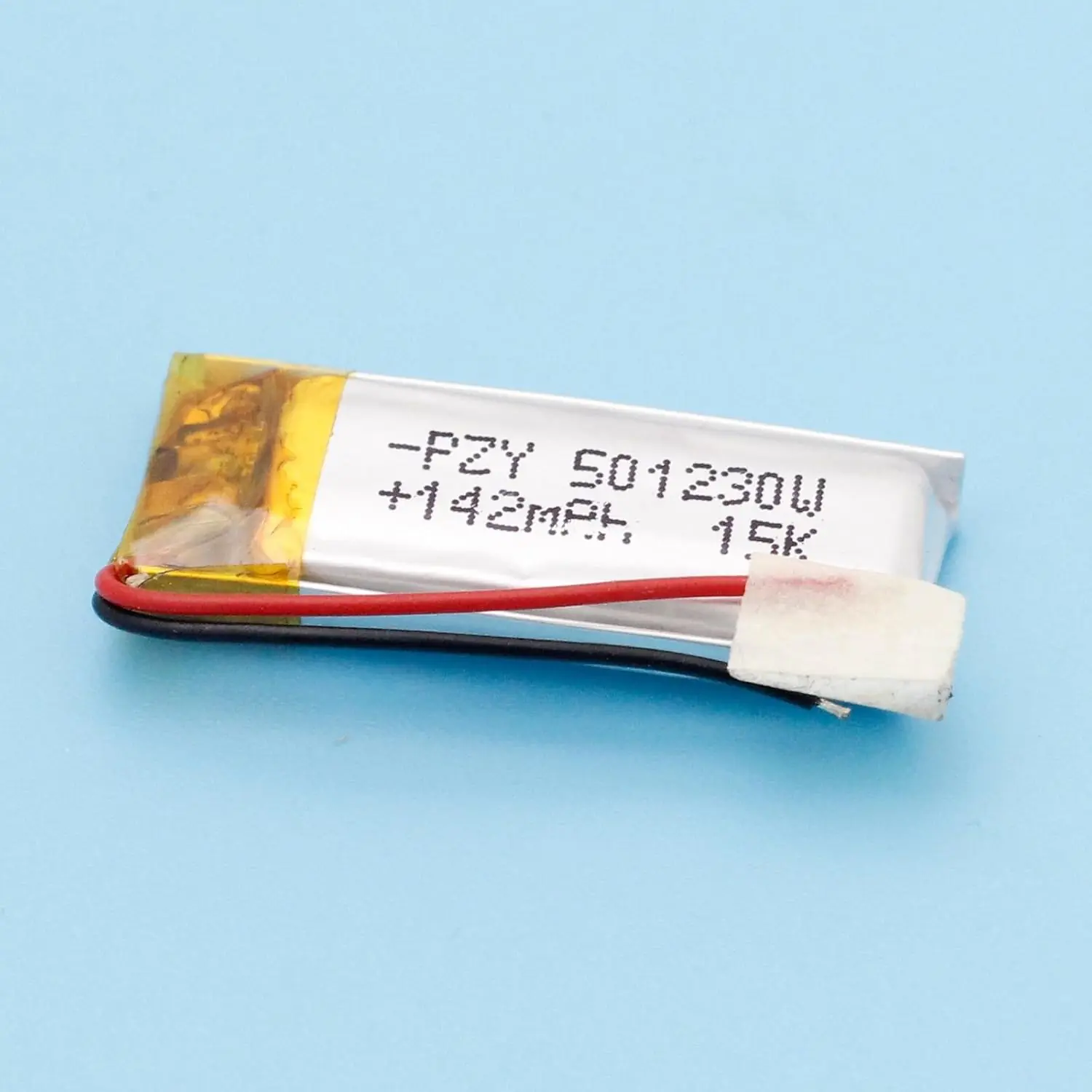 Jeada 2PC 051230 3.7V 150mAh Polymer Lipo Battery with PCM Rechargeable