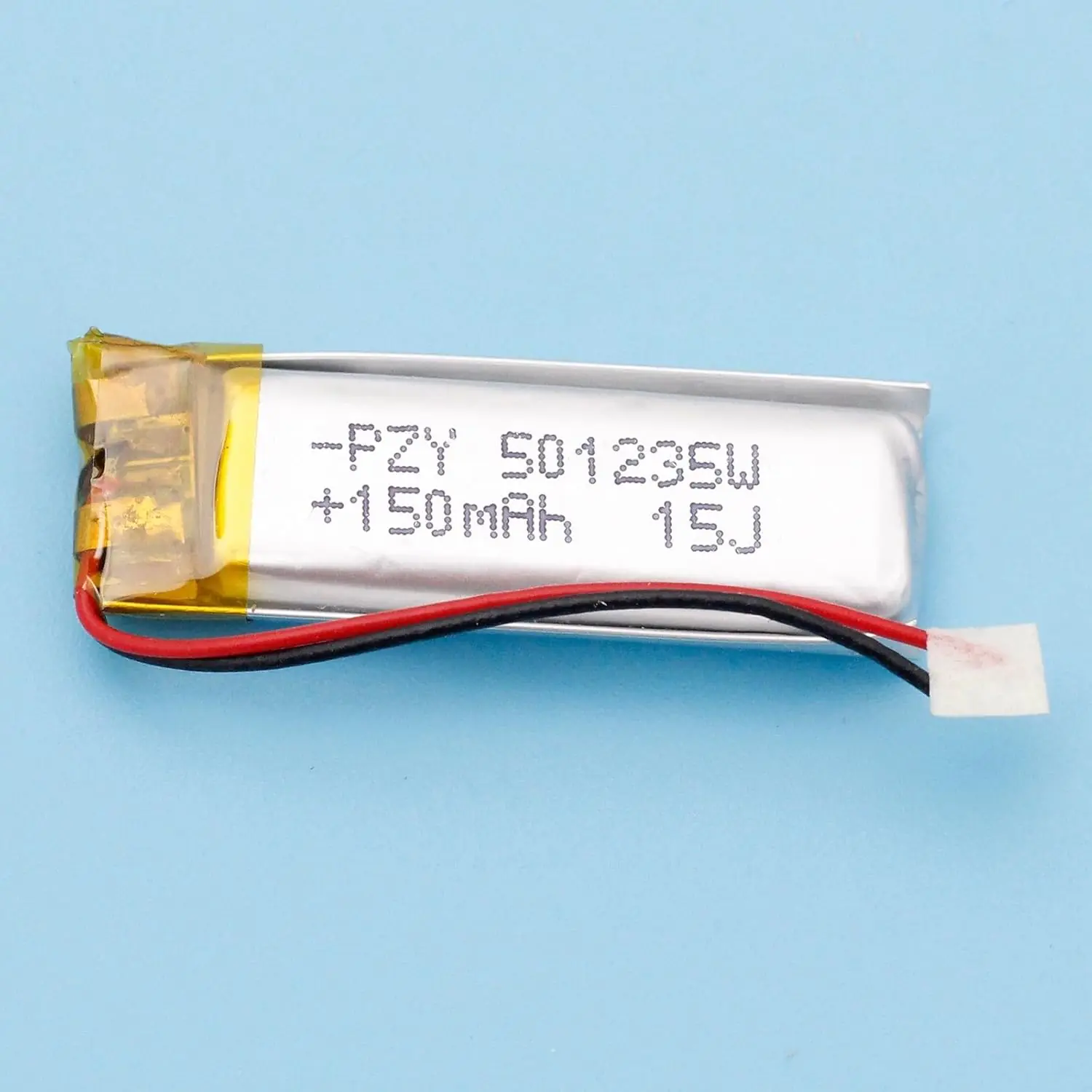 2Pcs 501235 3.7V 150mAh Polymer Lipo Battery with PCM Rechargeable