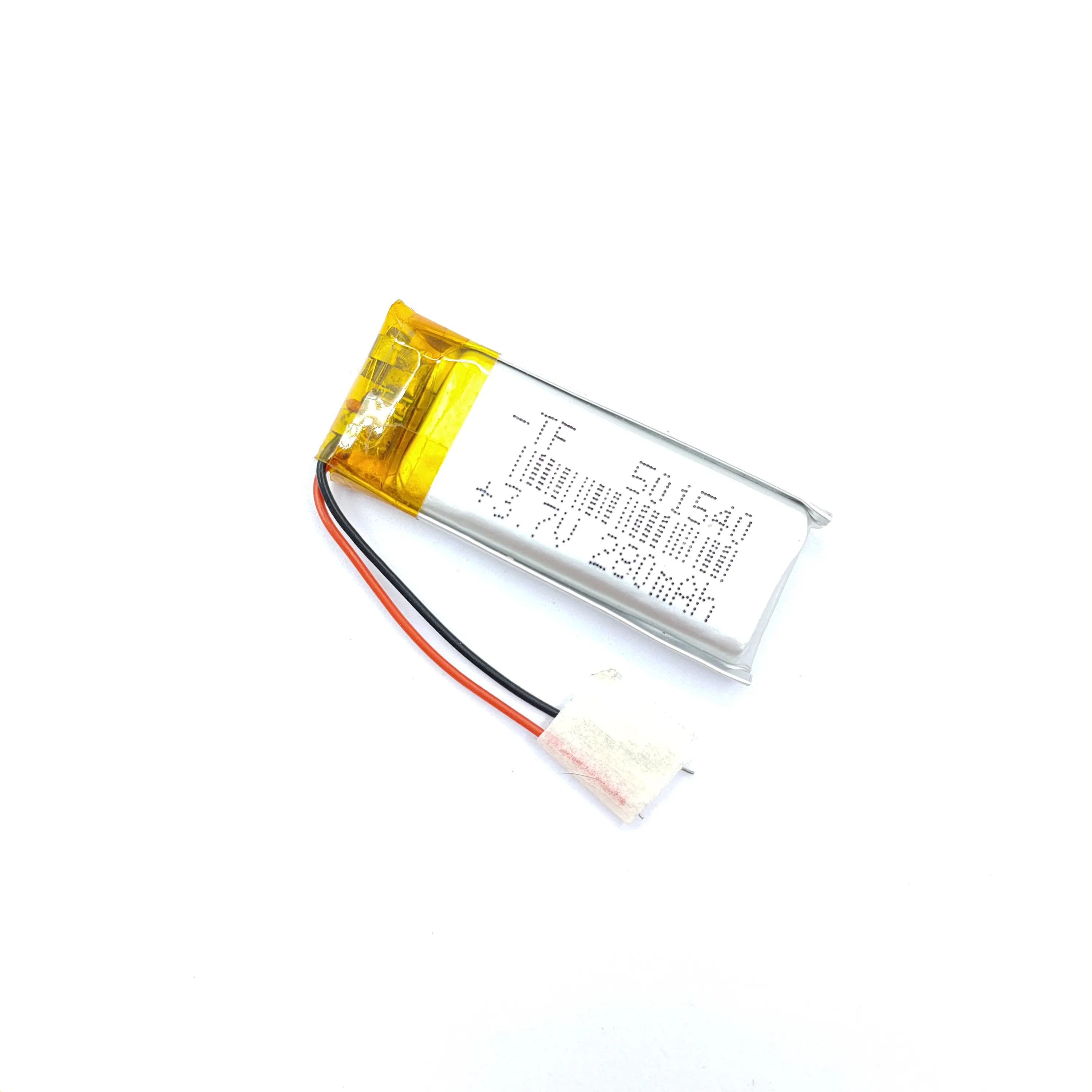 Jeada 2PCS 501540 3.7V 280mAh Polymer Battery with PCM Rechargeable Battery
