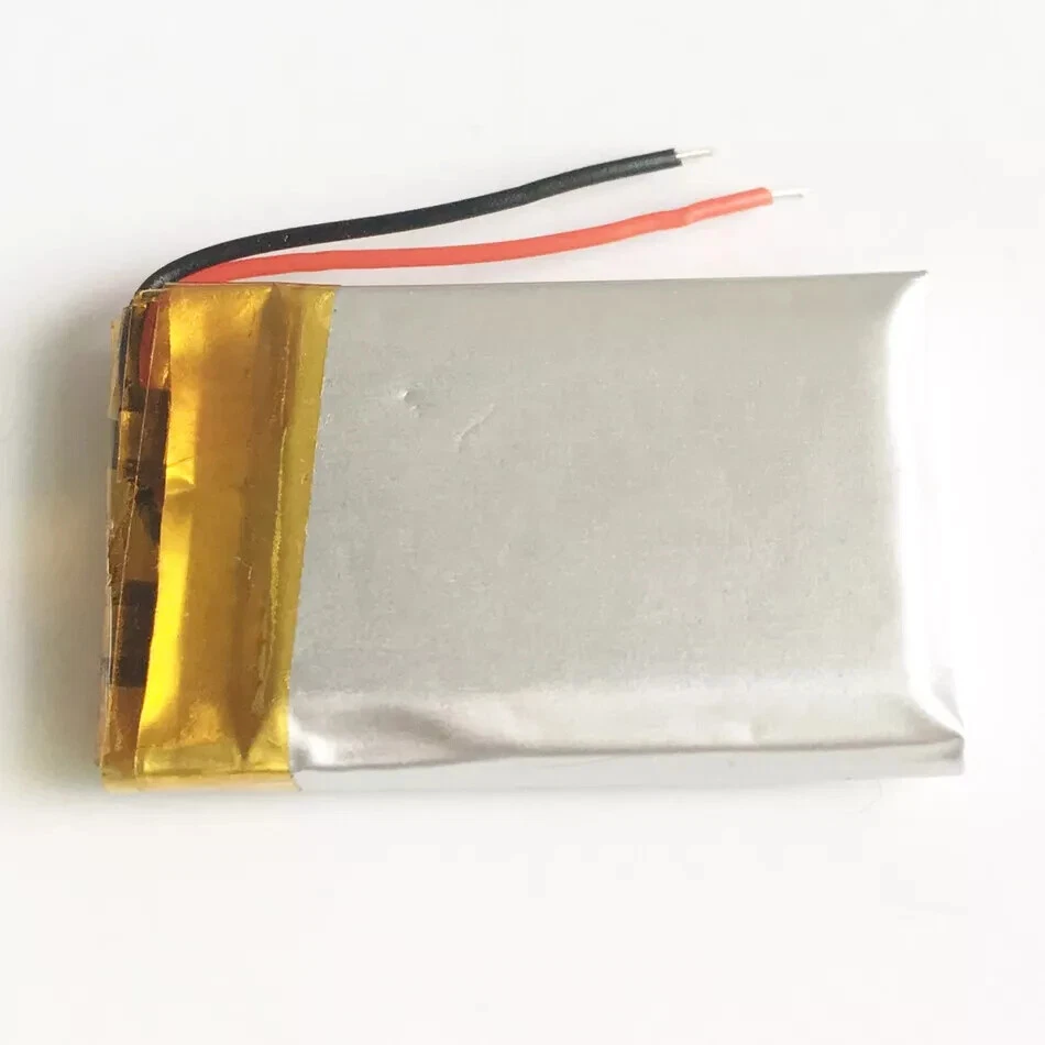 Jeada 2PCS 502035 3.7V 330mAh Polymer Battery with PCM Rechargeable Battery