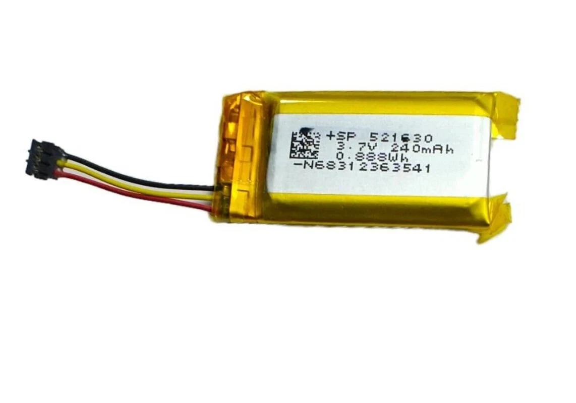 Jeada 2PCS 521630 3.7V 240mAh Polymer Battery with PCM Rechargeable Battery